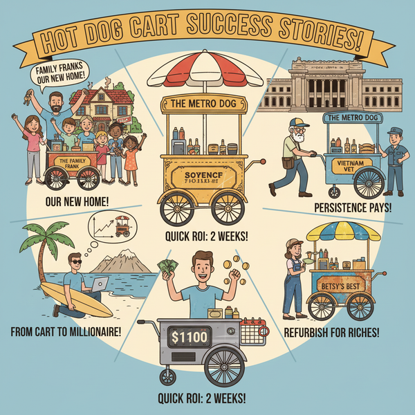 5 Eye-Opening Hot Dog Cart Success Stories That Prove Small Starts Can Lead to Big Wins