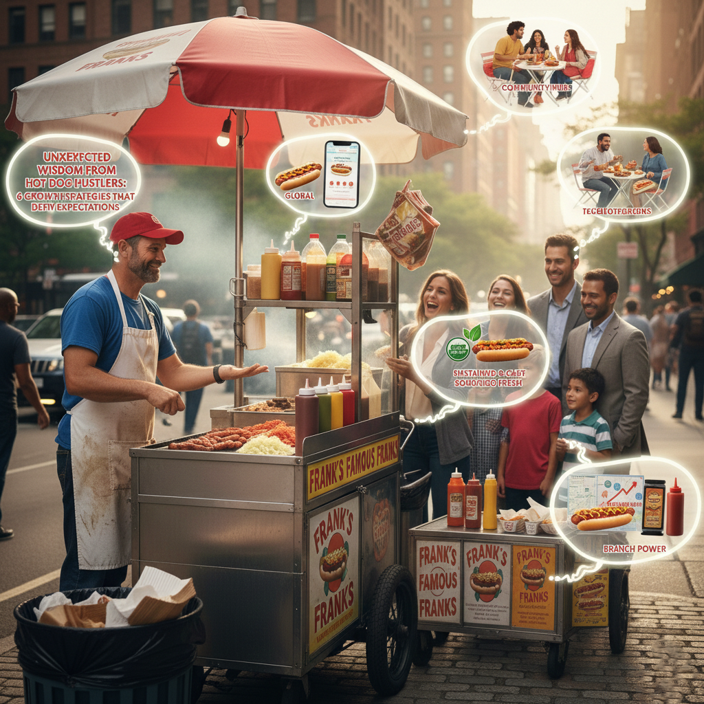 Unexpected Wisdom from Hot Dog Hustlers: 6 Growth Strategies That Defy Expectations