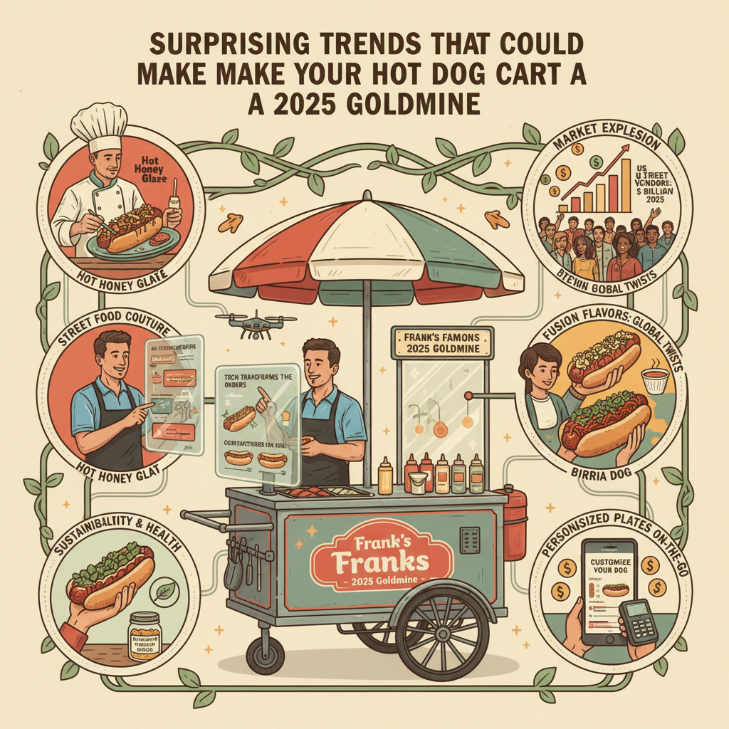 Surprising Trends That Could Make Your Hot Dog Cart a 2025 Goldmine