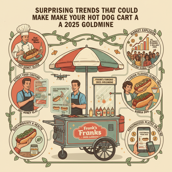 Surprising Trends That Could Make Your Hot Dog Cart a 2025 Goldmine
