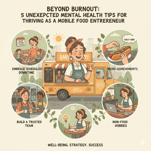 Beyond Burnout: 5 Unexpected Mental Health Tips for Thriving as a Mobile Food Entrepreneur