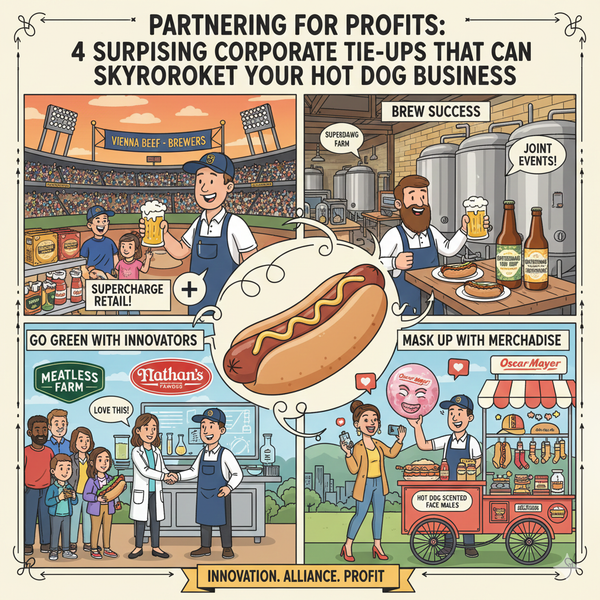 Partnering for Profits: 4 Surprising Corporate Tie-Ups That Can Skyrocket Your Hot Dog Business