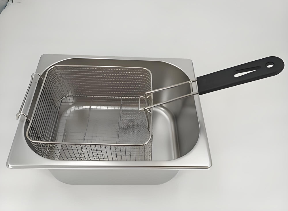 304 Food-Grade Stainless Steel Deep Fryer Pot