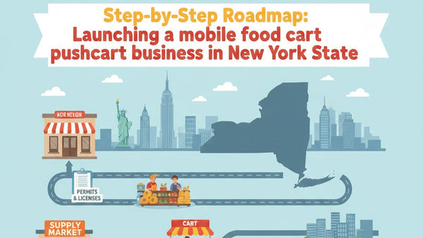 Step-by-Step Roadmap: Launching a mobile food cart pushcart business in New York State