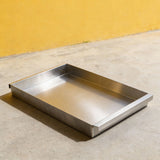 PJ14 Stainless Steel Shelf Mobile Vending Cart Base Storage Tray for Food Cart Use