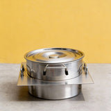 PJ6 304 Stainless Steel Stock Pot With Lid - Cookware Stockpot Healthy Cookware Polished Stockpots