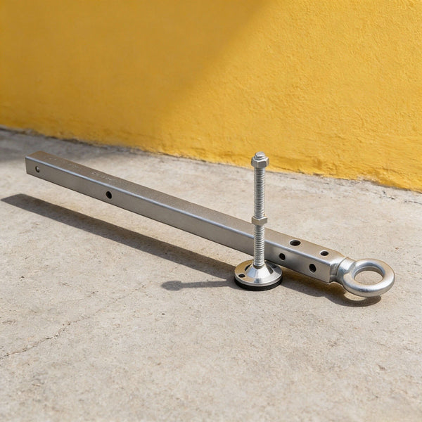 PJ15 Heavy-Duty Food Cart Tow Bar Kit for Mobile Vending Carts