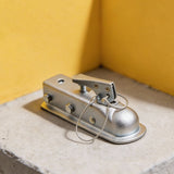 PJ23 Heavy-Duty Stainless Steel Trailer Hitch Tow Ball Cover for Food Cart