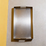 PJ1 304 Food-Grade Stainless Steel Teppanyaki Griddle Pan Fits Single-Burner Short-Length