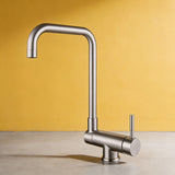 PJ12 Commercial Stainless Steel Food Cart Hot & Cold Water Faucet