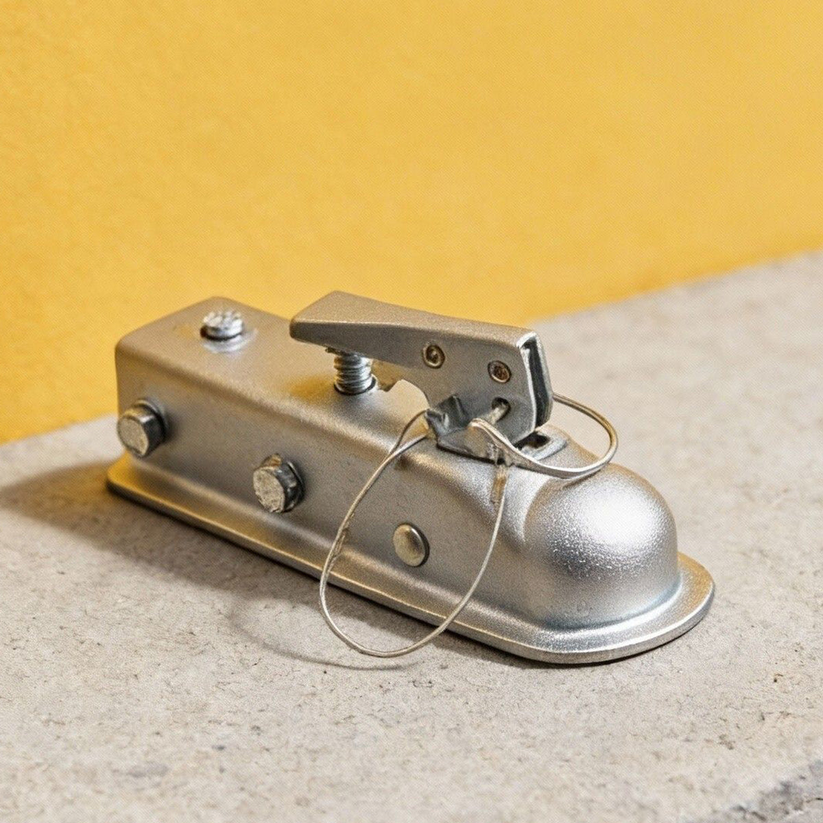 PJ23 Heavy-Duty Stainless Steel Trailer Hitch Tow Ball Cover for Food Cart