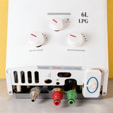 PJ13 Outdoor Portable Propane Water Heater for Food Cart Use