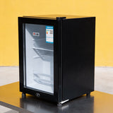 PJ21 Outdoor Vending Compact Mini Refrigerator Cooler with Glass Door for Food Cart