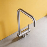 PJ12 Commercial Stainless Steel Food Cart Hot & Cold Water Faucet