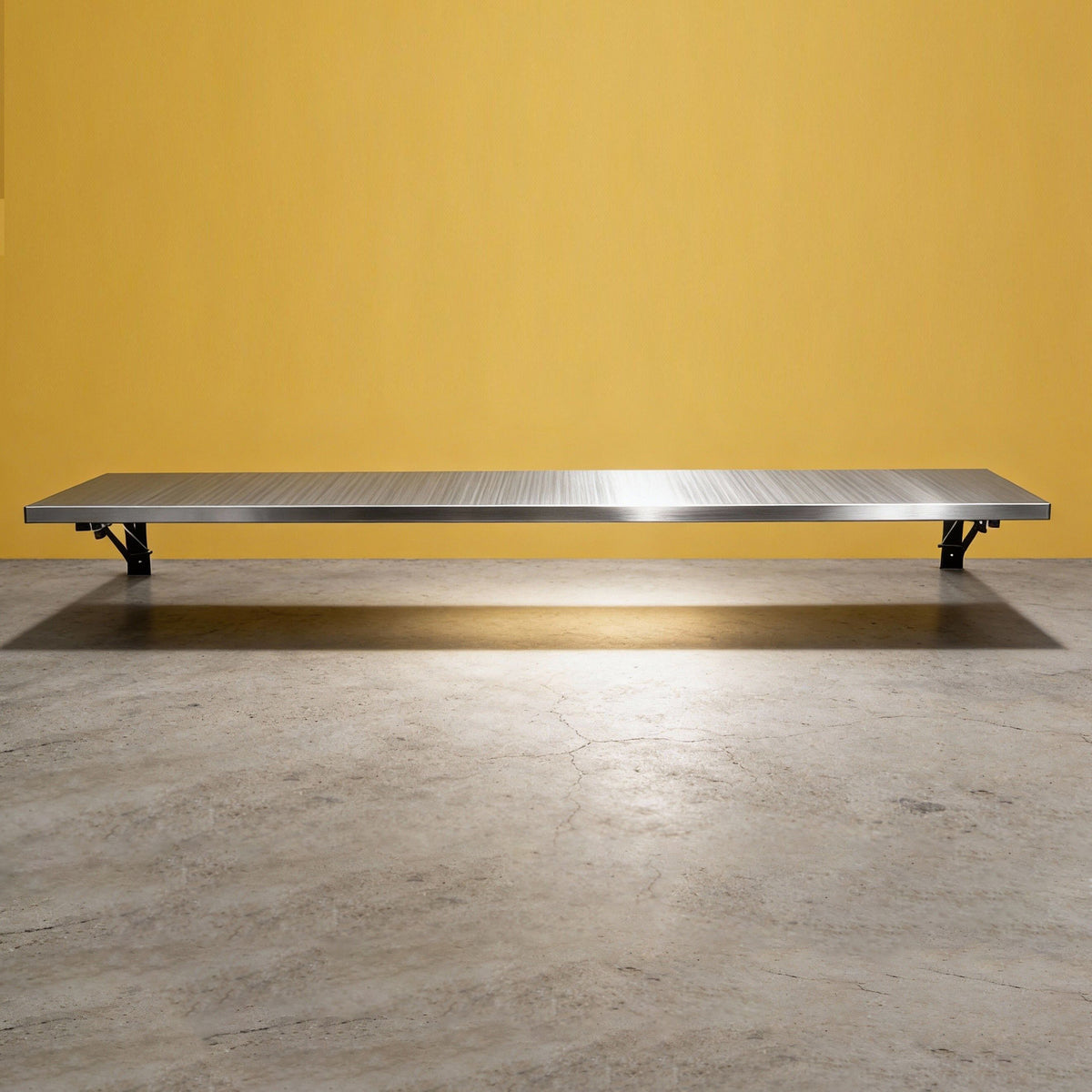 PJ7 Stainless Steel Front Extension Shelf Platform Extended Plate Baffle Worktable