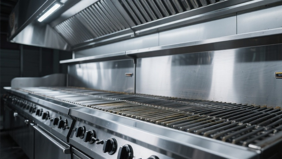 Commercial Grill Station