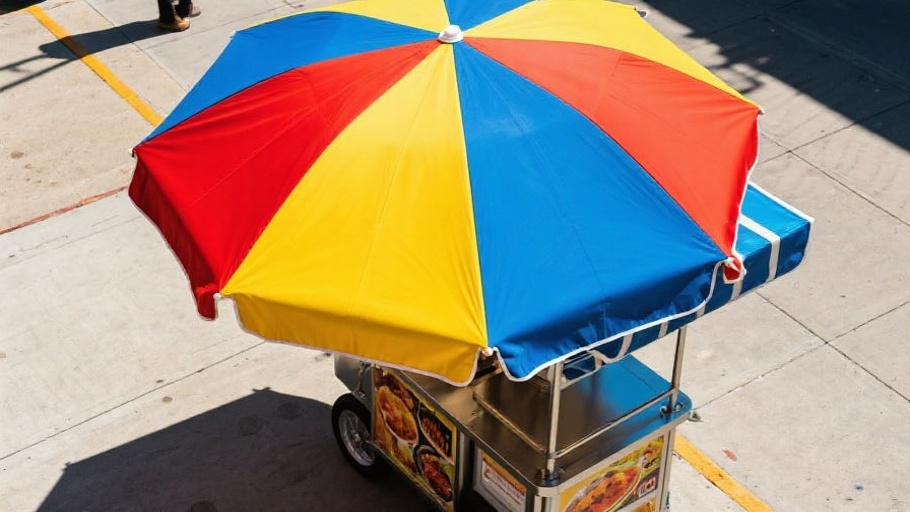 Food Cart Umbrella