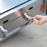 FC102 Outdoor Street Vending Mobile Grill Food Cart with Trailer Fo Sales