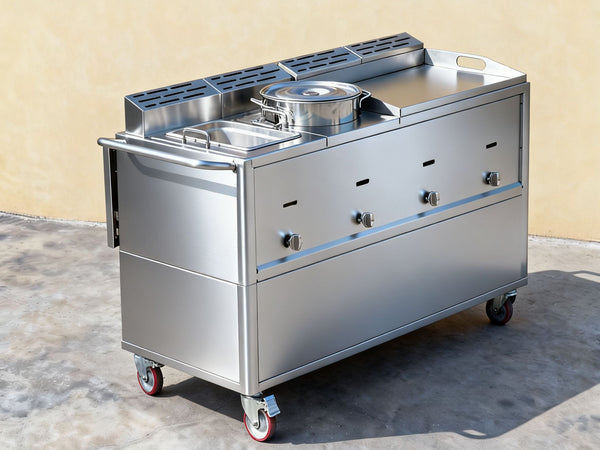 FC85 Food Cart-pro Classic Food Cart Cuisine Trailer for Sale Near Me