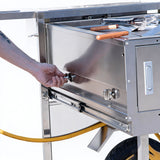 FC97 Food Cart Innovative Professional Street Food Cart Easily Set Up Cuisine Trailer Festival Catering Cart Business