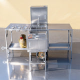 FC97 Food Cart Innovative Professional Street Food Cart Easily Set Up Cuisine Trailer Festival Catering Cart Business