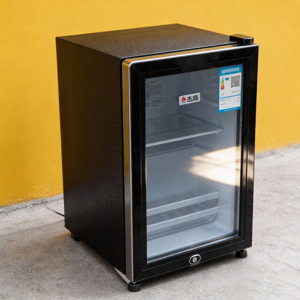 PJ21 Outdoor Vending Compact Mini Refrigerator Cooler with Glass Door for Food Cart